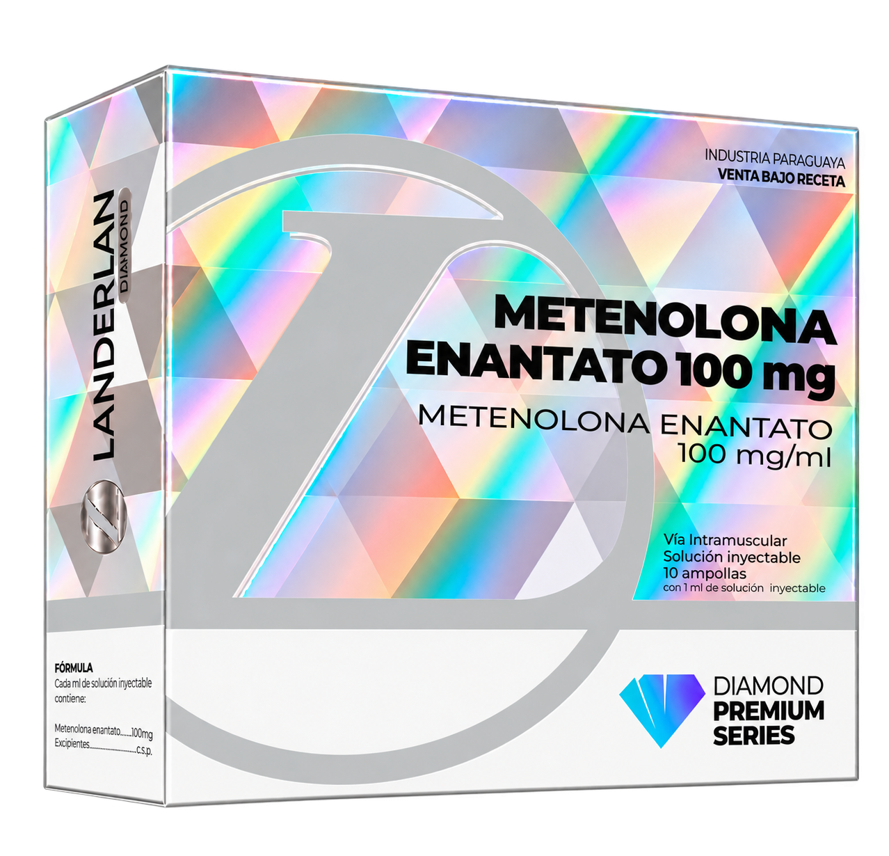 Caixa da Metenolona Enantato Landerlan Diamond